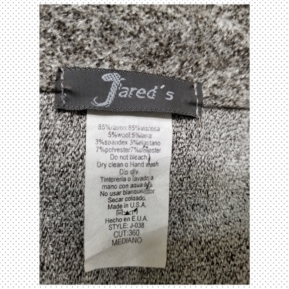 Grey Coat Size M. - Picture 8 of 8